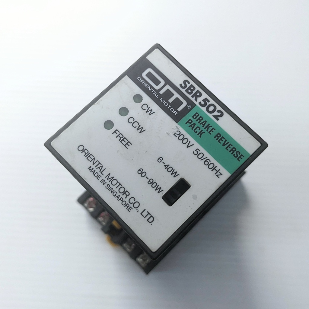 ORIENTAL MOTOR SBR502 Motor Brake Reverse