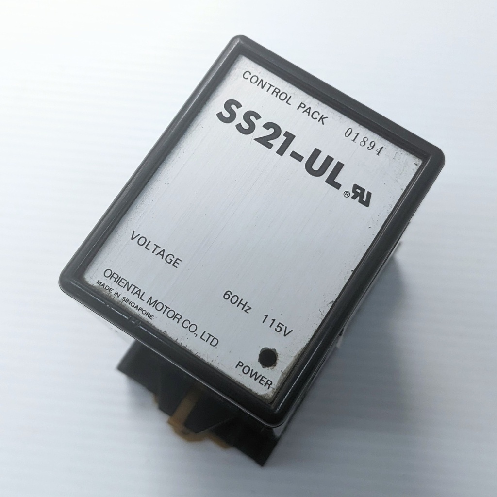 ORIENTAL MOTOR SS21-UL Speed Control Pack with Socket