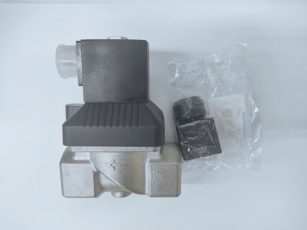 INDUSMART FLNSCH (3/4") AC220V STAINLESS STEEL SOLENOID VALVE