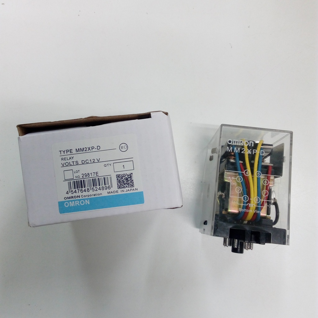 OMRON 24VDC COIL POWER RELAY MM2XP-D