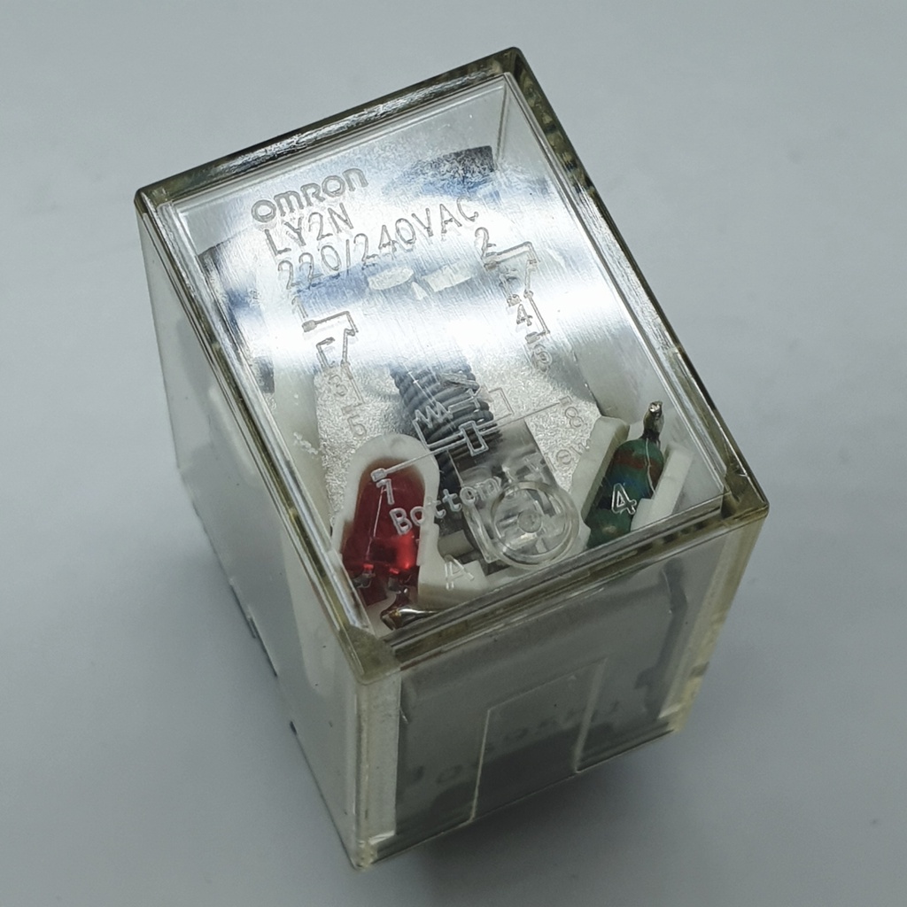 OMRON LY2N-AC220V Single stable, Single, Plug-in terminal, Operating indicator L