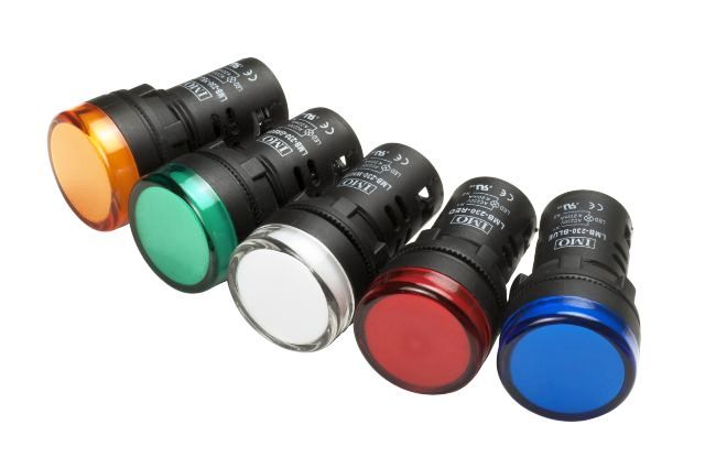 INDUSMART JL505 Pilot Lamp 24VDC Red