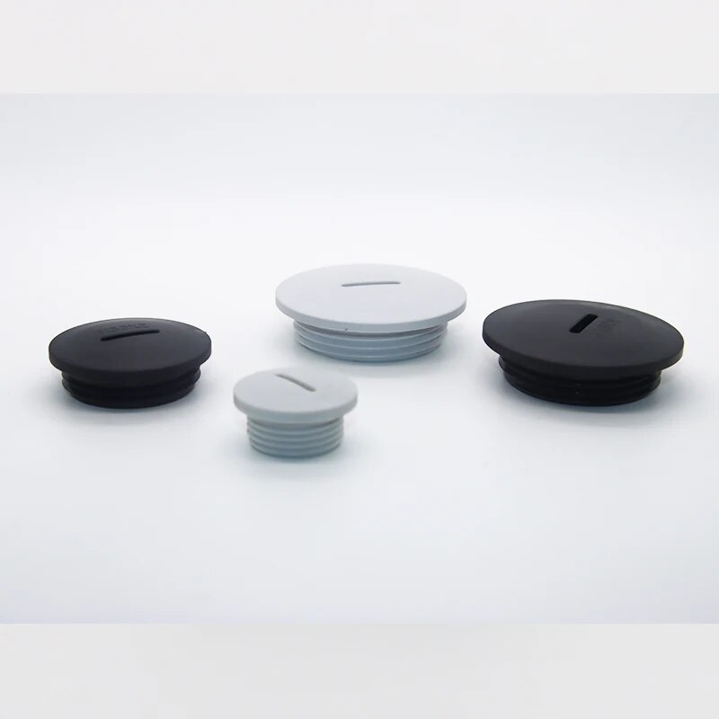 [SET] INDUSMART HOLE PLUG M22x1.5 (WHITE) [5PCS/PACK]