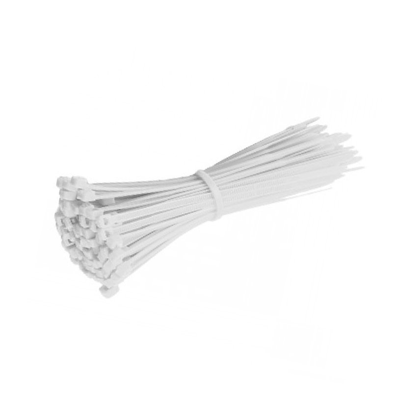 [SET] INDUSMART Cable Tie 4" (White) [100PCS/PACK]