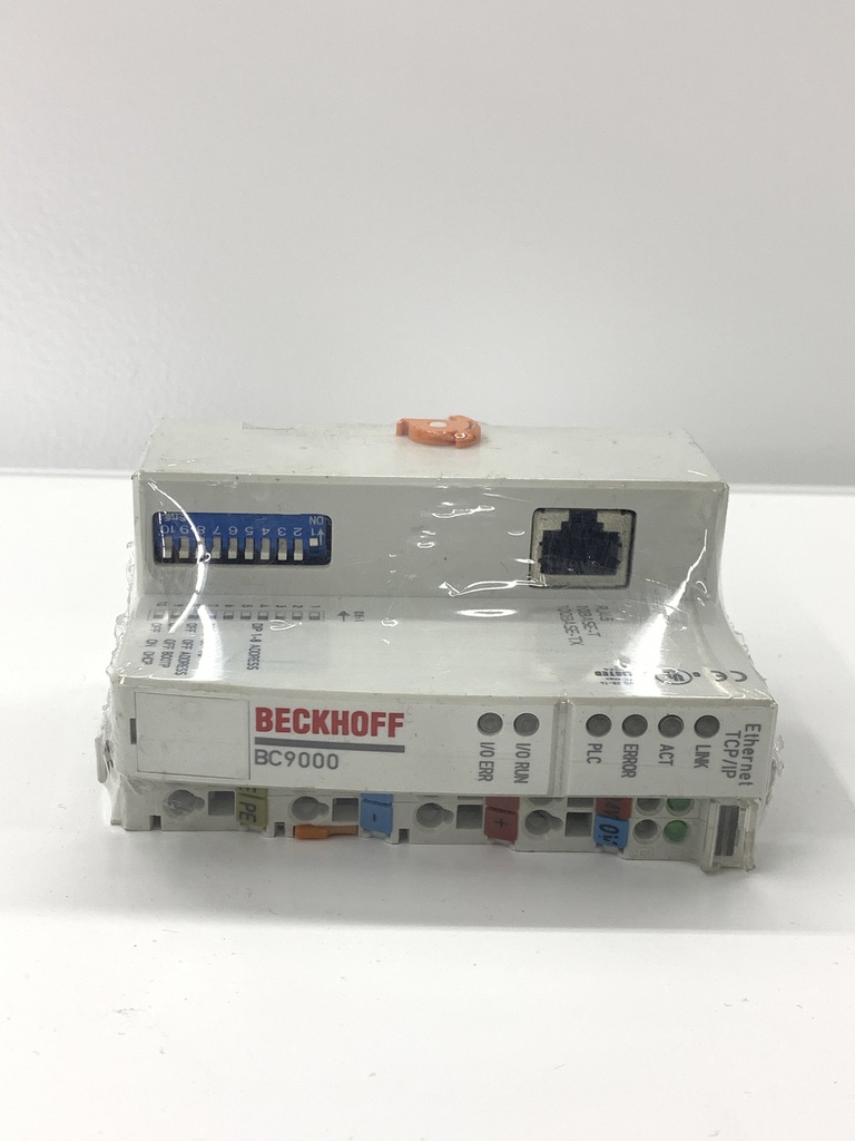 BECKHOFF BC9000 (24VDC) EHTERNET TCP/IP BUS TERMINAL CONTROLLER