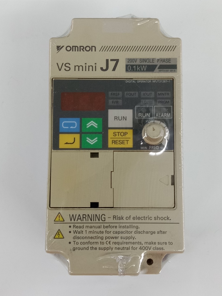 OMRON 3G3JV-AB001 Frequency Inverter ( 200V/1PH/0.1KW )