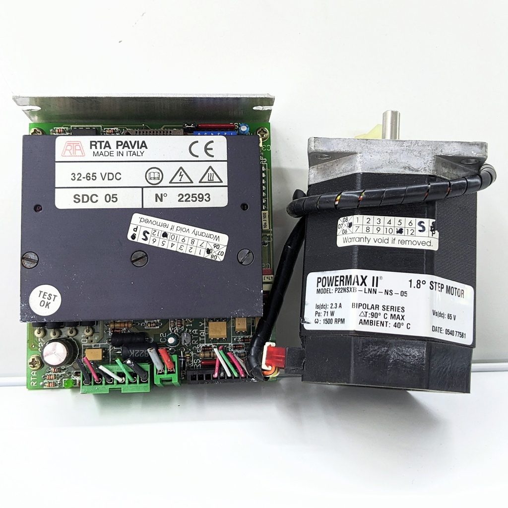 RTA PAVIA SDC05 DRIVER C/W MOTOR (32-65VDC)