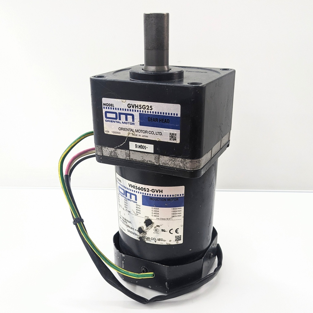 ORIENTAL MOTOR GVH5G25+VHI560S2-GVH GEARHEAD (60W/220V/3PH)