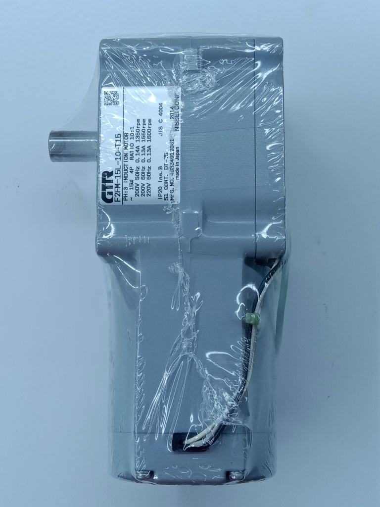 NISSEI F2FM-15L-10-T15X GEAR MOTOR (15W/220V/3PH)