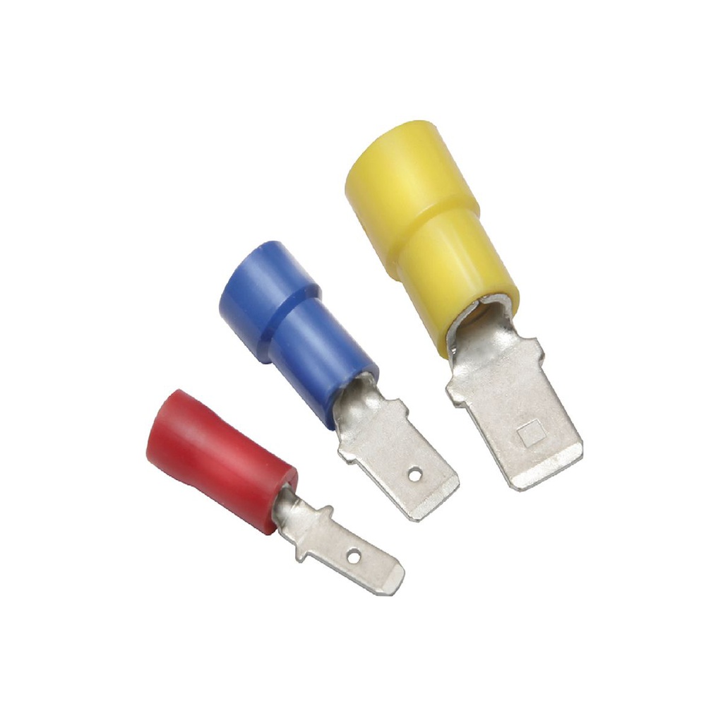 KST MDD1-187(8) VINYL DBL CRIMP (M) DISCONNECTOR 1.5-4.8MM-100Pcs