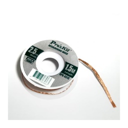 [8PK-031CPRO] PRO'SKIT 8PK-031C  Desoldering Wick 1.5M X 2.5Mm