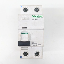 [A9R122402P[2]SCH] SCHNEIDER A9R12240 2P Acti 9 iID - RCCB - 2P - 40A - 100mA - type AC