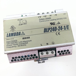 [DLP240-24-1/E[2]TDK] TDK LAMBDA DLP240-24-1/E Rail mounted PSU