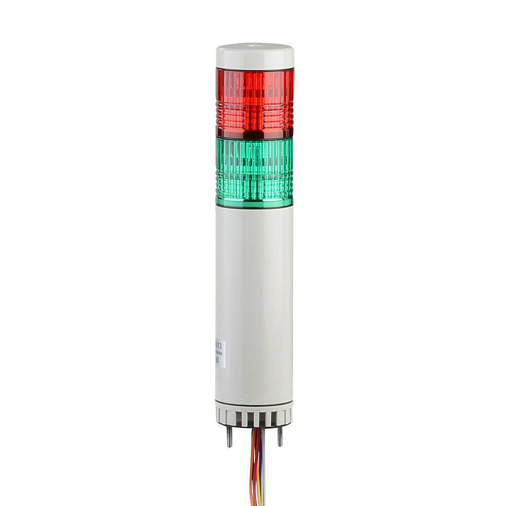 PATLITE LCE-202W-RG [1]  signal tower, 2 tiers, 40mm diameter, 24V, NPN/PNP