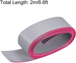 [10WAY-FLATCABLE-GREYIND] INDUSMART 10 WAY FLAT CABLE GREY